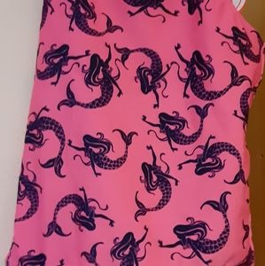 Girls one piece swimsuit, reversible size 6/6